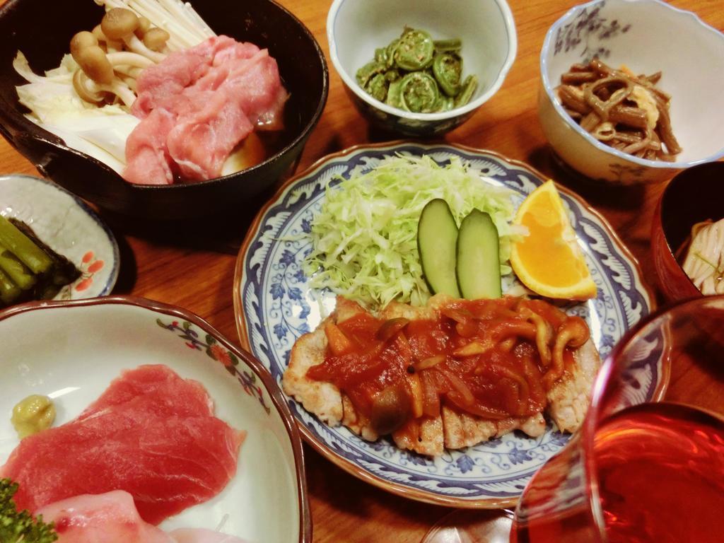 Oyado Uemasa Hotel Nozawaonsen Buitenkant foto